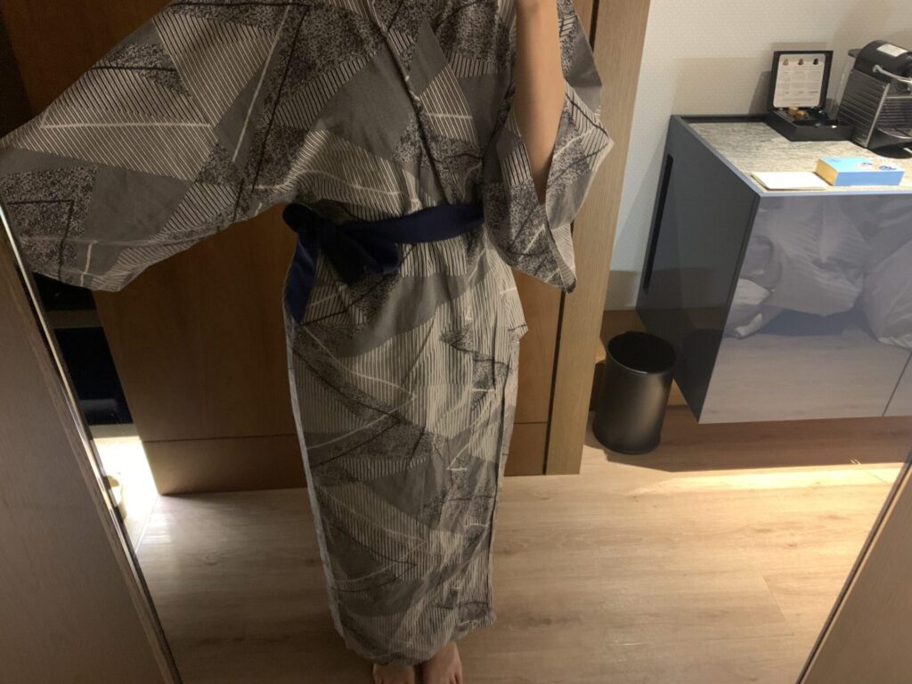 ヒルトン名古屋　パジャマ　浴衣