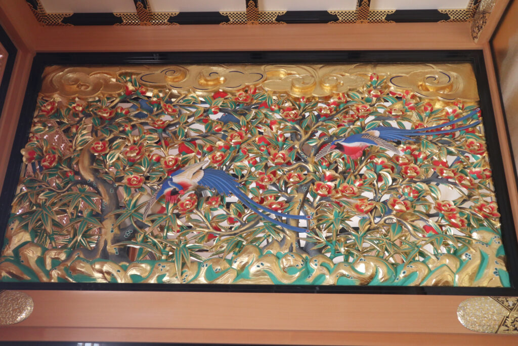 名古屋城　城内　金の装飾