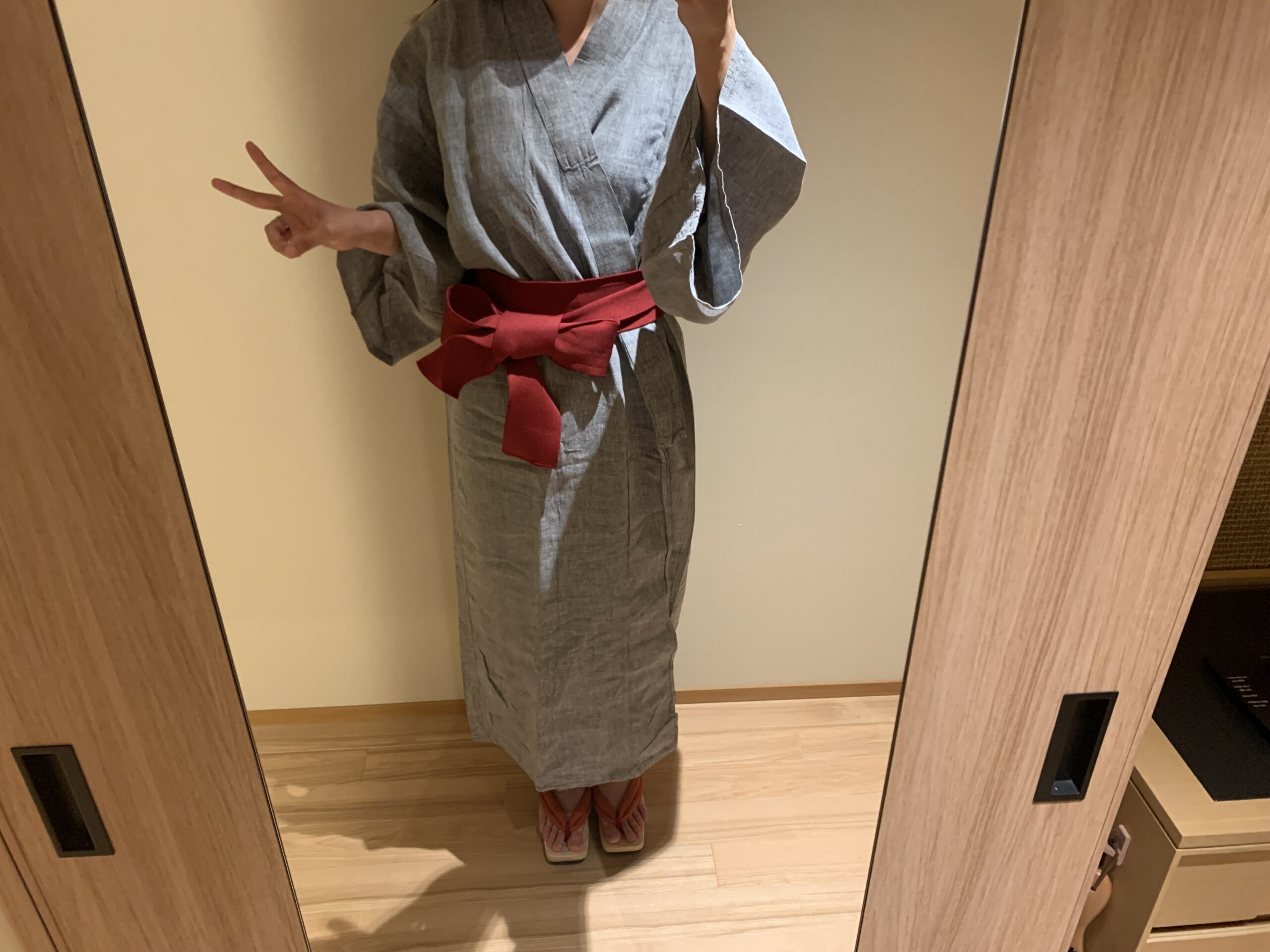 ホテルインディゴ犬山　ナイトウェア　パジャマ　浴衣