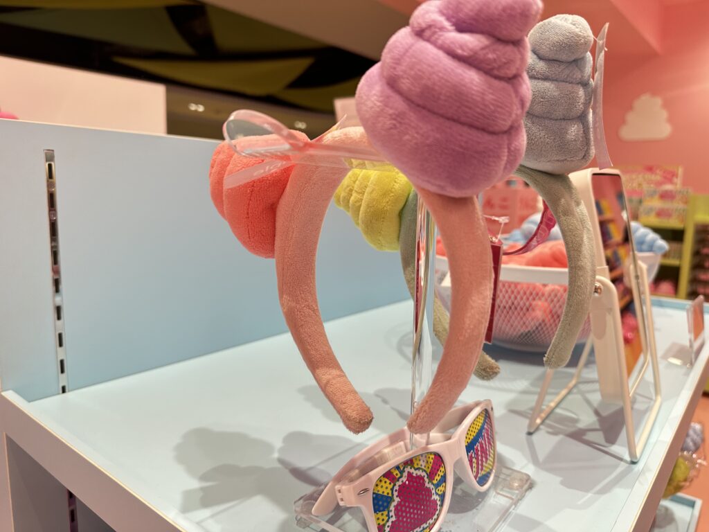 うんこミュージアム名古屋　ショップ　お土産屋さん　うんこカチューシャ