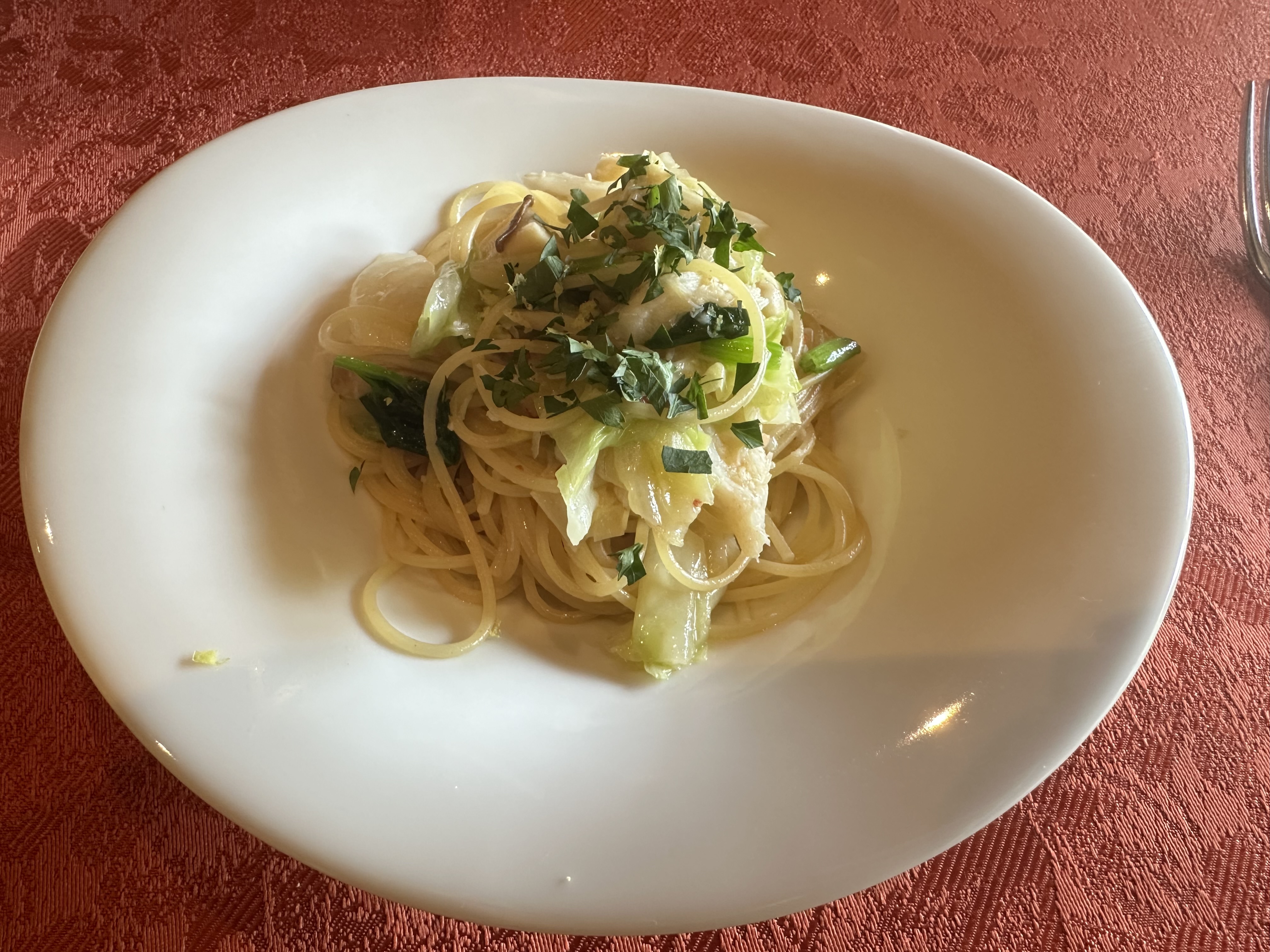ラフォンテコース6,600円_本日のパスタ